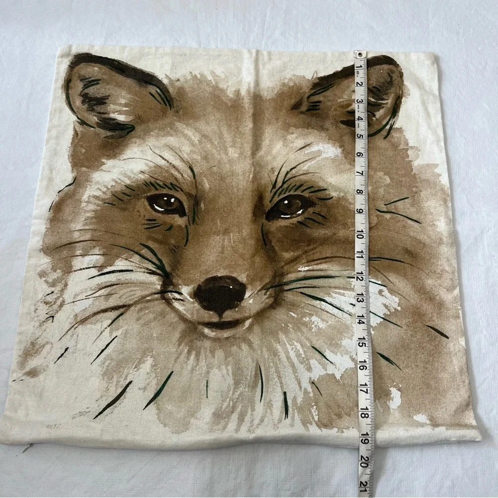 Pottery Barn Fox Pillow Cover